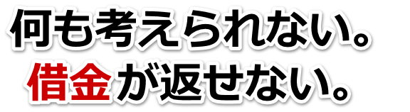 もうどうしようもない。借金が返せない。丹波篠山市で弁護士や司法書士に無料相談する